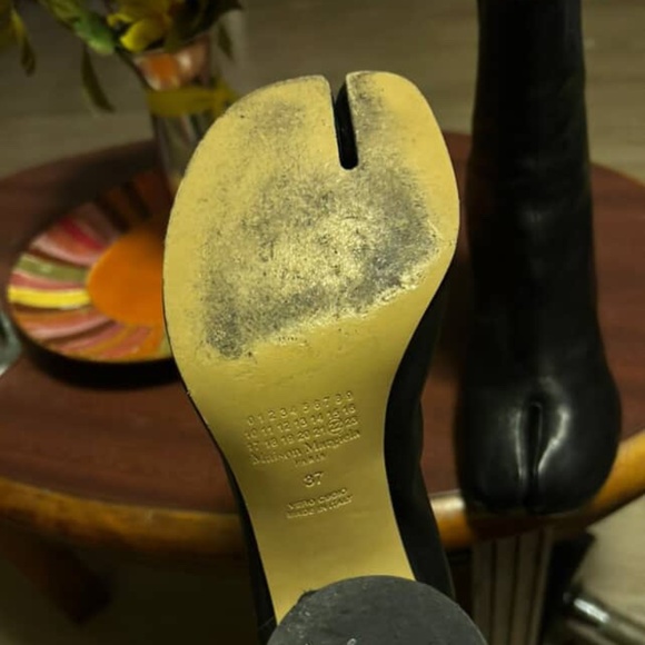 MM6 Maison Martin Margiela Shoes - Maison margiela tabi heel boots
